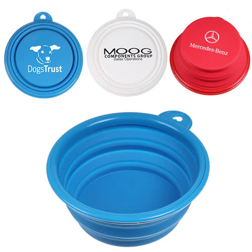 Promotional Collapsible Dog Bowls In A Range Of Colours From Total Merchandise