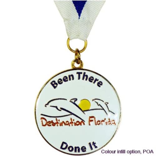 Stamped Iron Medal