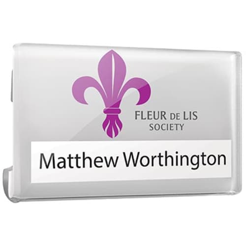 Staff Name Badges UK Printed with Your Logo from Total Merchandise