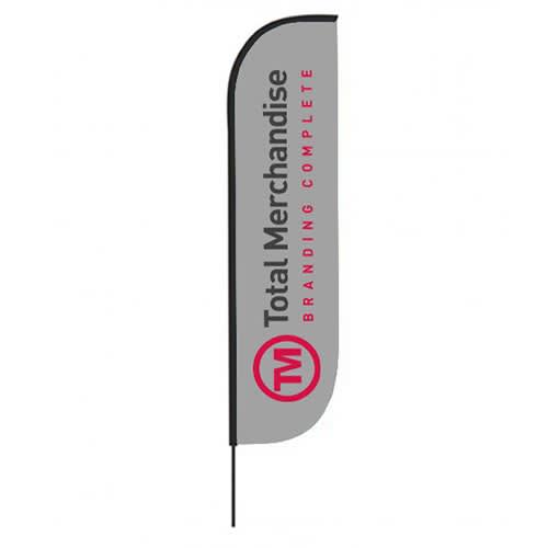 These printed Crest Banner Flags are ideal for generating awareness for your business.