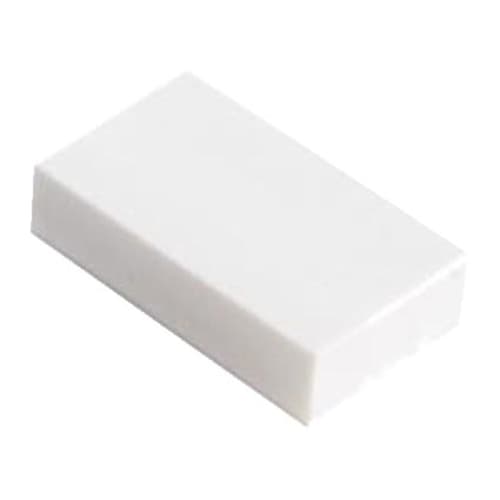 Corporate Branded Erasers in White Ready to be Printed with a Logo by Total Merchandise