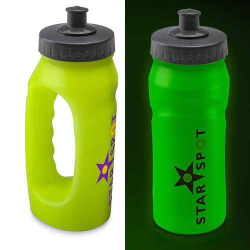 Glow in the Dark Jogging Bottles