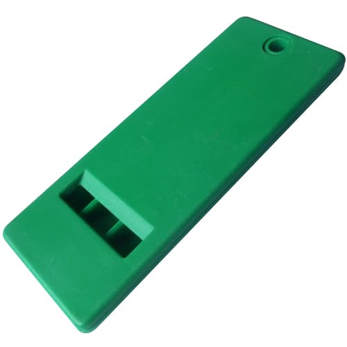 Flat Whistle in Green