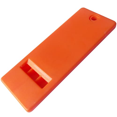Flat Whistle in Orange
