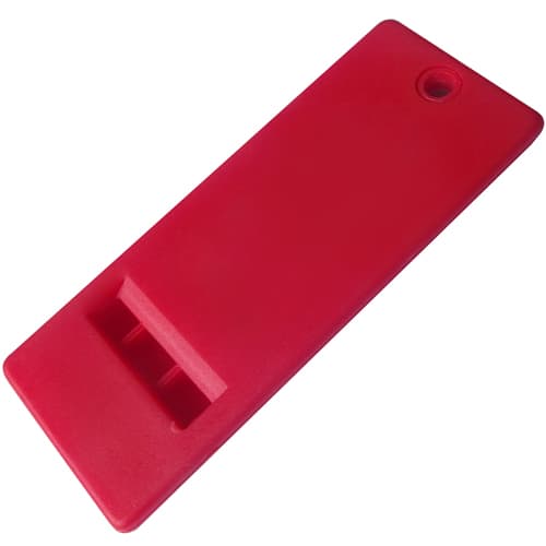Flat Whistle in Red