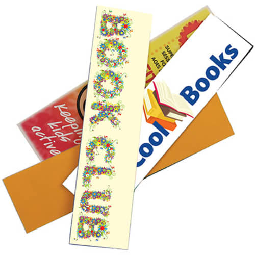 Full Colour Foam Backed Bookmarks in Orange