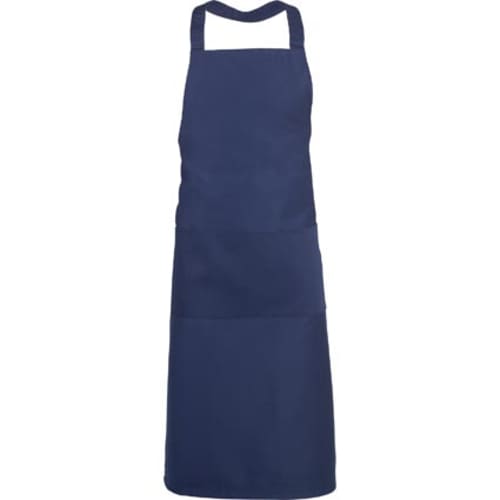 Full Length Apron in Navy from Total Merchandise