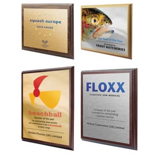 Plaque on Veneered MDF