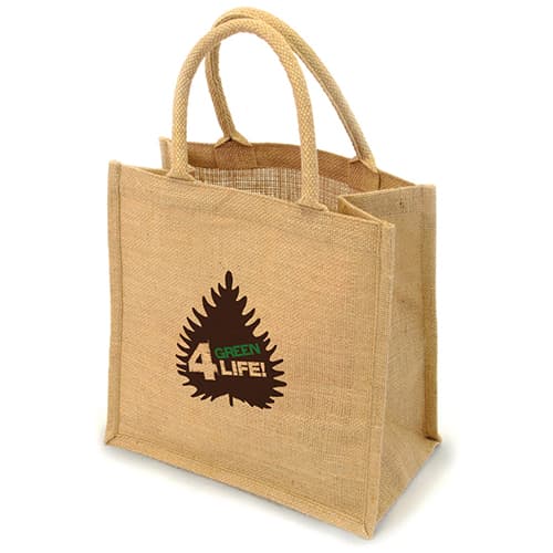 Promotional Halton Natural Jute Bag for event giveaways