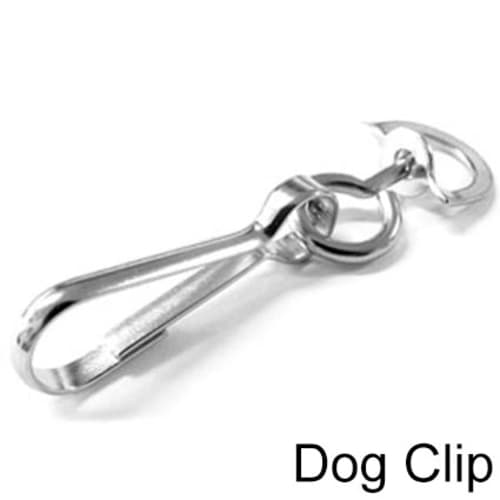 Dog Clip Attachment for Promotional 20mm Woven Lanyards from Total Merchandise