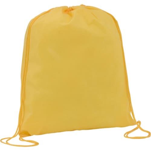 Recyclable Rainham Drawstring Bag in Yellow