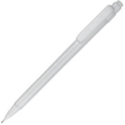 Custom Printed Recycled Auto-Pencil in White from Total Merchandise