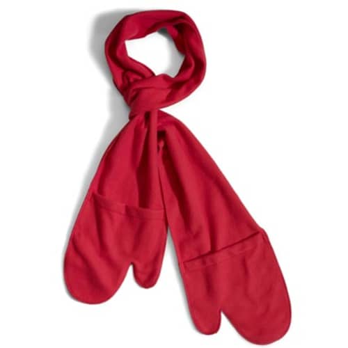 Polar Fleece Scarf Gloves