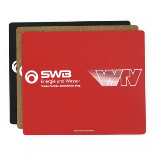 Recycled Leather Mouse Mats