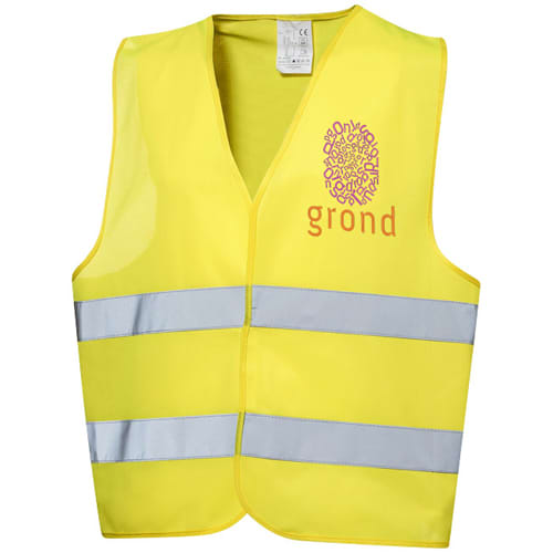 Safety Reflective Vest Printed with Your Logo from Total Merchandise