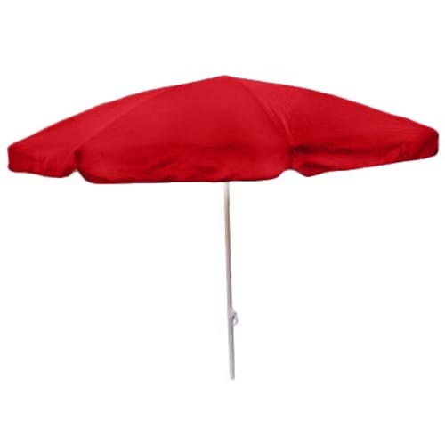 Classic Garden Parasol in Scarlet Red