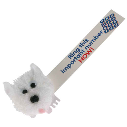 Scottie Dog Logobugs in White