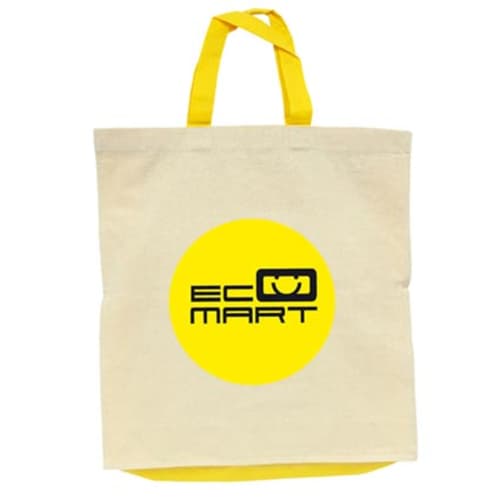Shopping Bags With Coloured Trim