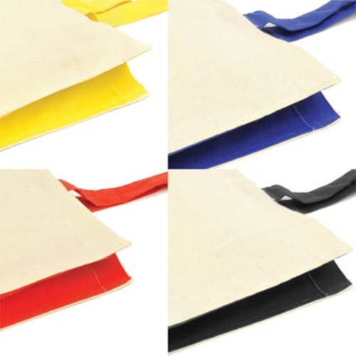 Shopping Bags With Coloured Trim