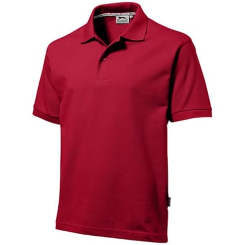 Custom Slazenger Polo Shirts in dark red from Total Merchandise