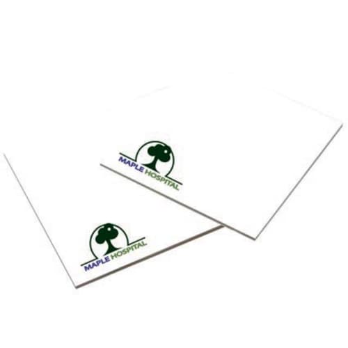 Promotional eco-friendly BiC Sticky Notes 4 x 4 with printed logo by Total Merchandise