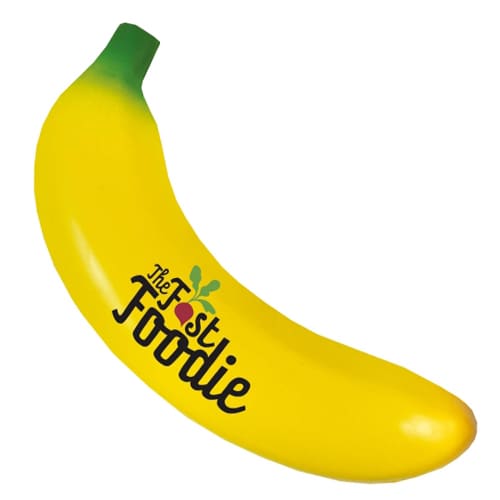 Promotional Stress Banana is a fun and unique giveaway idea