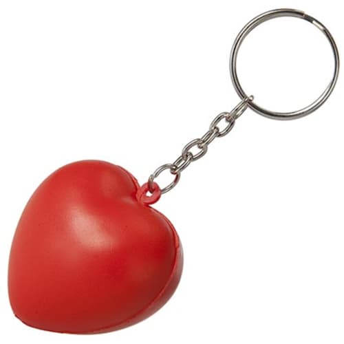 Stress Heart Keyrings