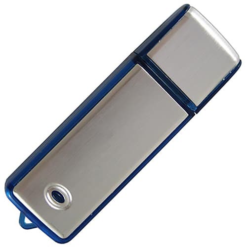 USB Flashdrive Standard Two in Blue/Silver