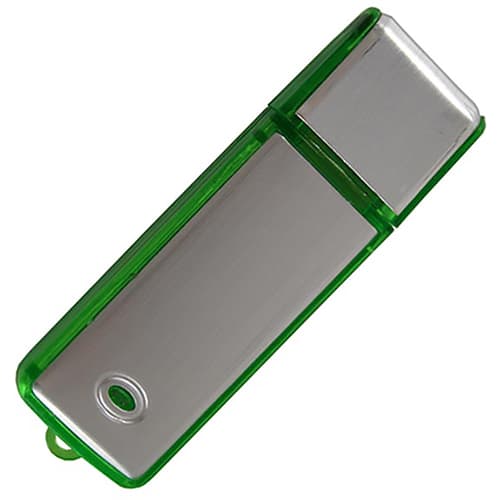 USB Flashdrive Standard Two in Green/Silver