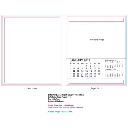 Value Desk Calendars