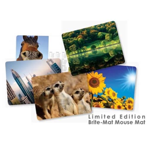 Limited Edition Black Brite Mat Mousemats