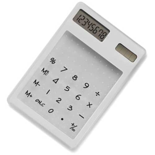 Transparent Touch Screen Calculator