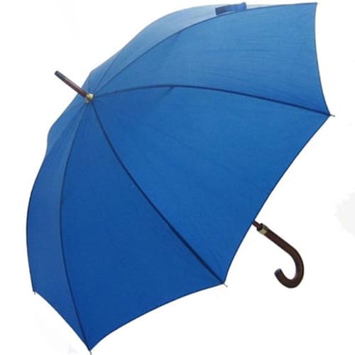 Woodstick Umbrella in Blue