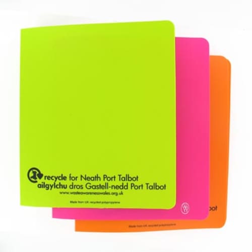 Recycled A5 Ringbinders
