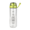 Stay Hydrated Water Bottles in Clear/Green