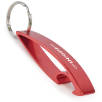 Metal Bottle Opener Keychains in Red