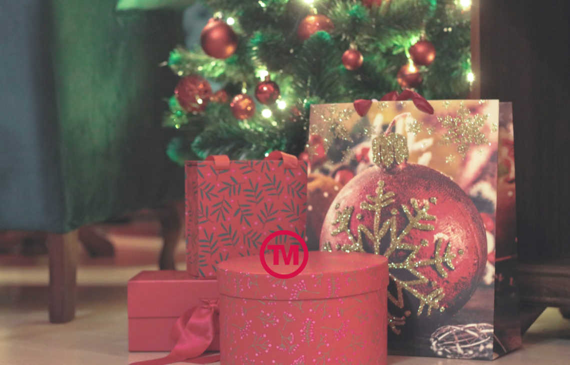 Promotional bags for the BIG Christmas shop and post Christmas Sales