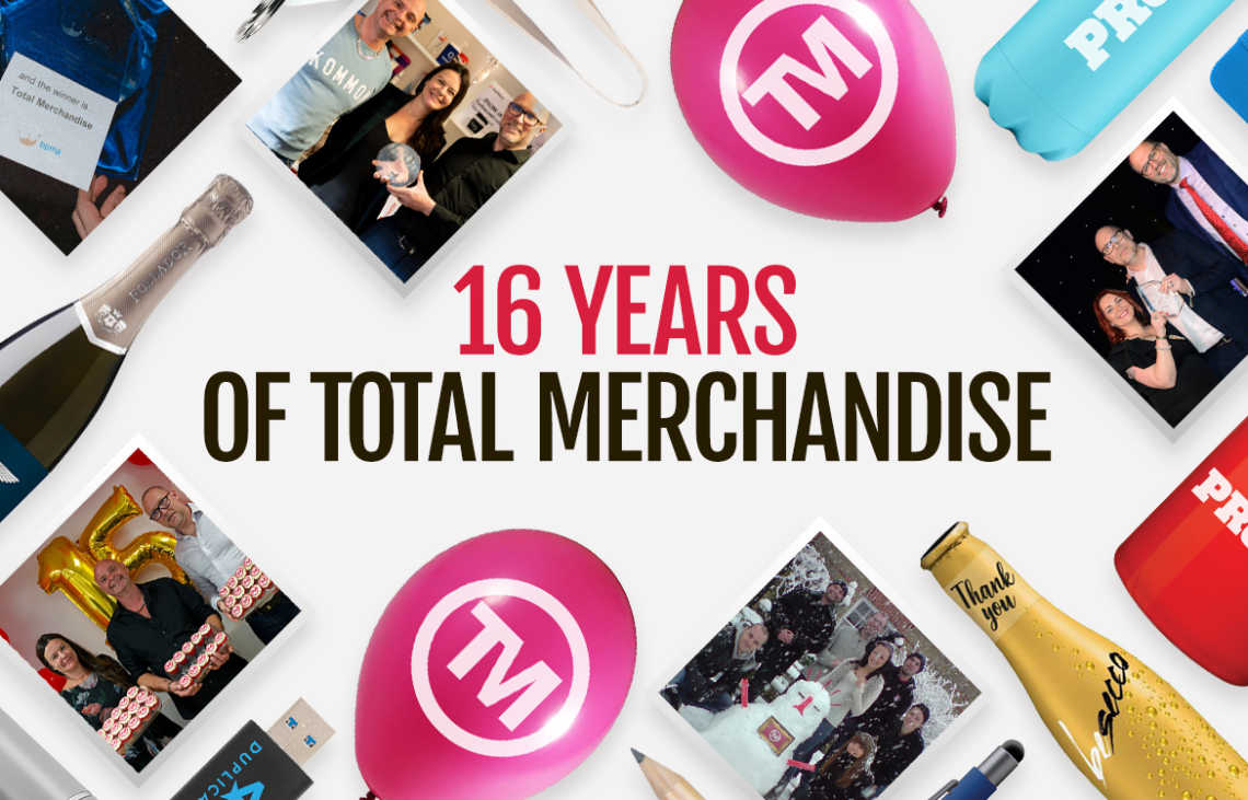 Happy Birthday To Us! Total Merchandise Turns 16