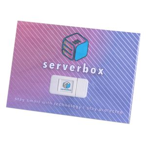 Promotional Full Colour Webcam Covers for company branding