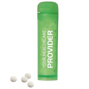 Light Green Promotional Sugar Free Mint Tubes
