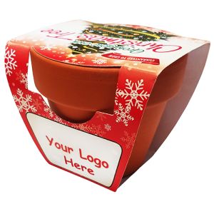 Promotional Christmas Tree Tiny Terracottas Perfect for Corporate Christmas Gifts