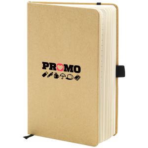 Promotional A5 Recycled Paper Notebooks with custom branded logo