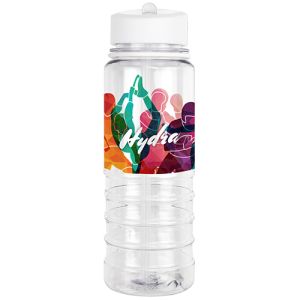 Promotional Full Colour Straw Sports Bottles with your Company Logo