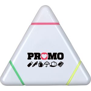 Promotional Printed Triangle Highlighter For Desks and Offices