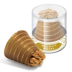 Promotional Clear Pot Walnut Whirls