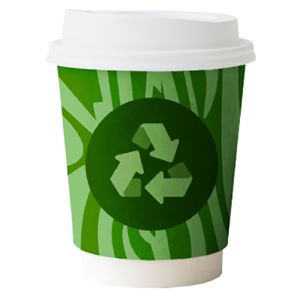 Branded Compostable Paper Cups Printed for Eco-Friendly Promotional Giveaways
