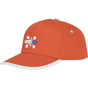Promotional Nestor 5 Panel Piping Cap with Logos