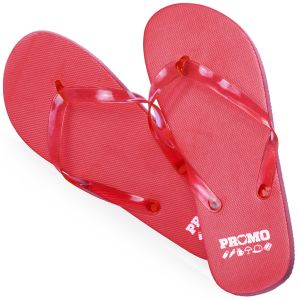 Flip Flops in Red