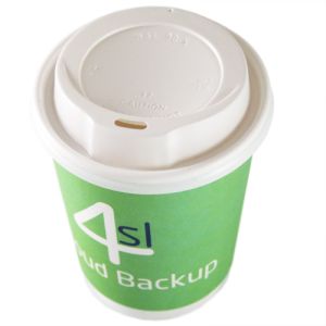 Promotional 12oz Double Wall Paper Cups with Lids for events