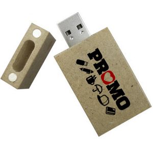 Recycled Newspaper USB Flashdrive